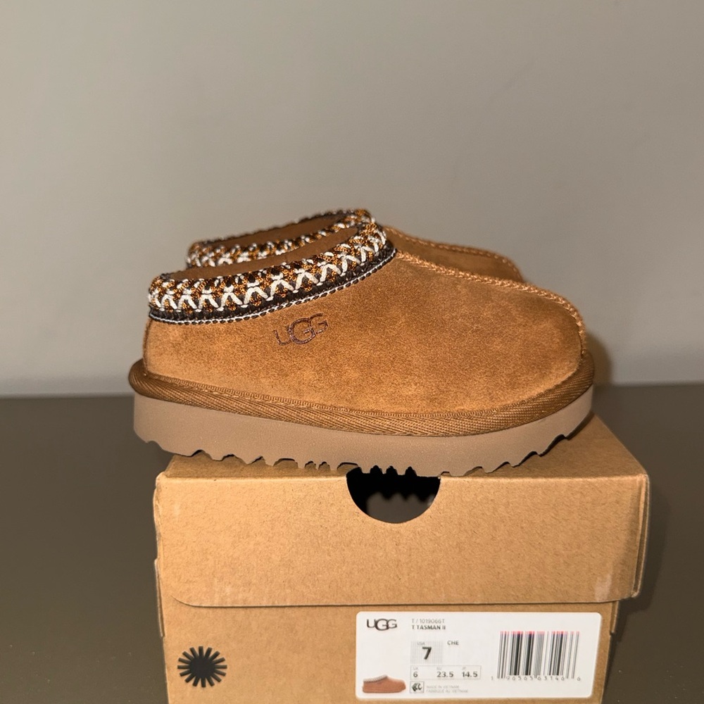 UGG Toddler Brown Slippers